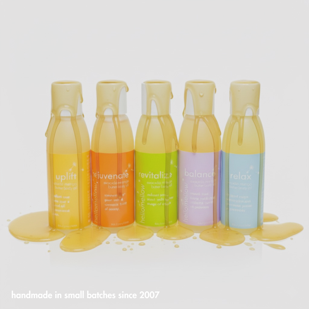 body oil try me set