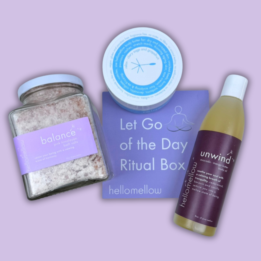 let go of the day ritual box