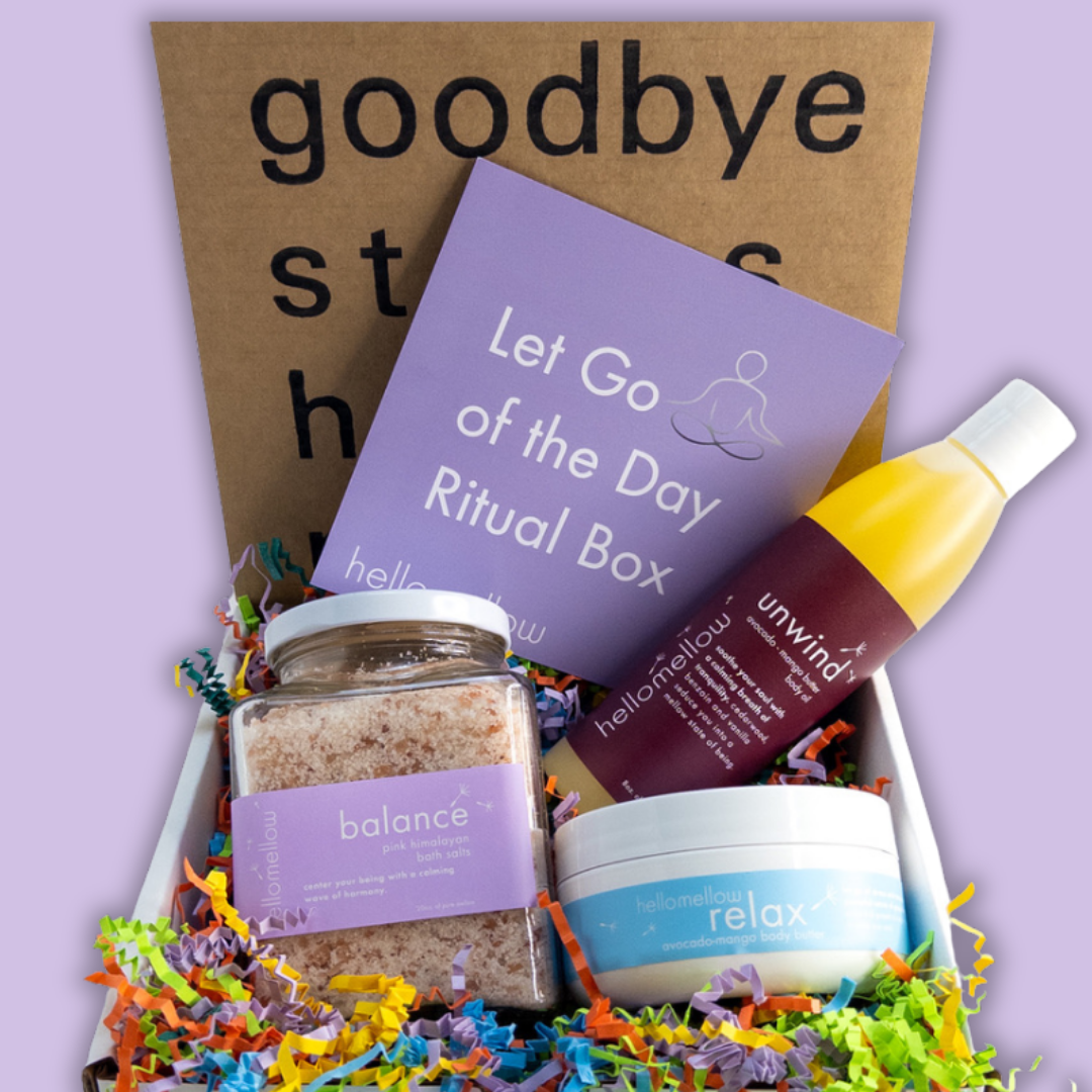 let go of the day ritual box