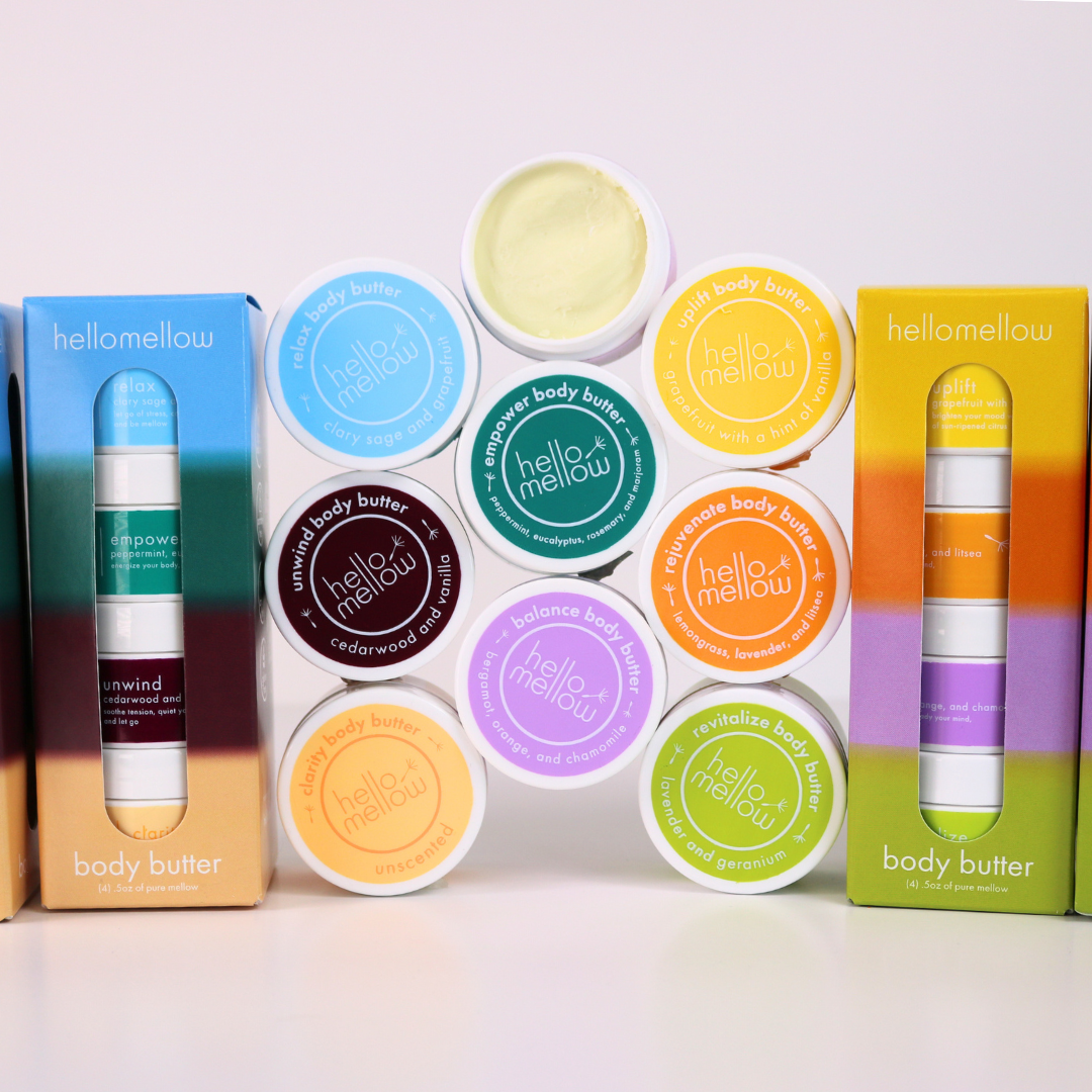 body butter try me sets deep breath set: relax • empower • unwind • clarity