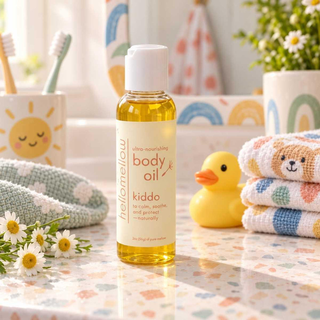 hellomellow kiddo body oil 2 oz