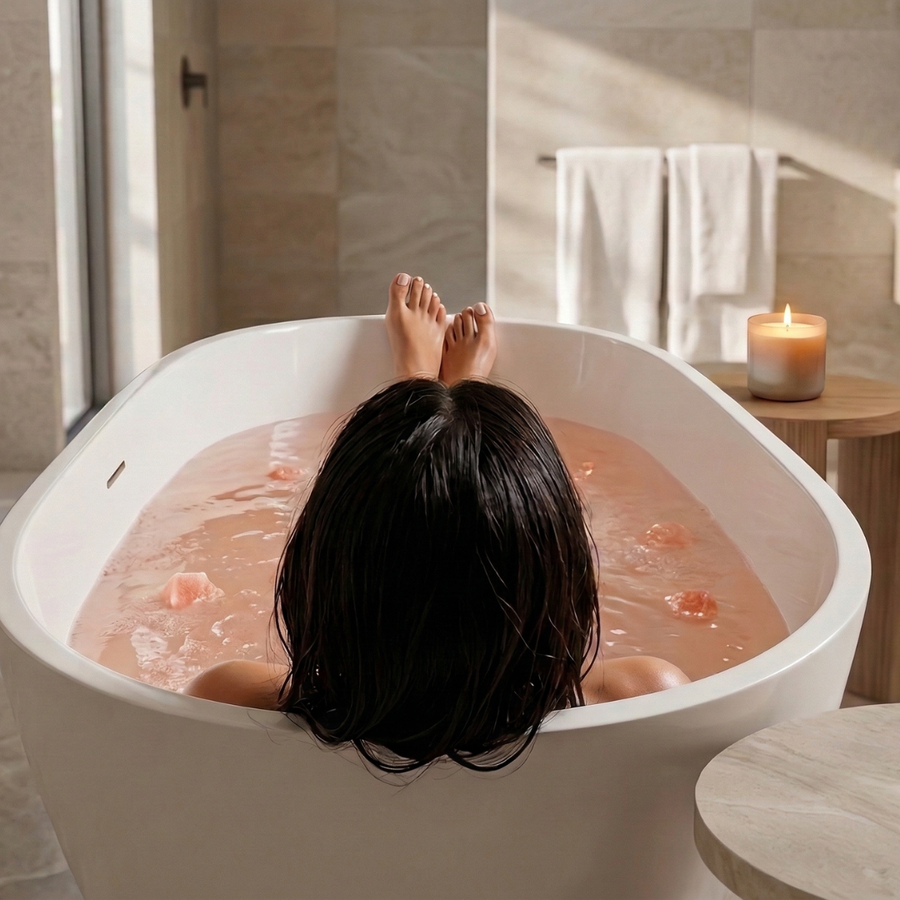 mineral bath soak