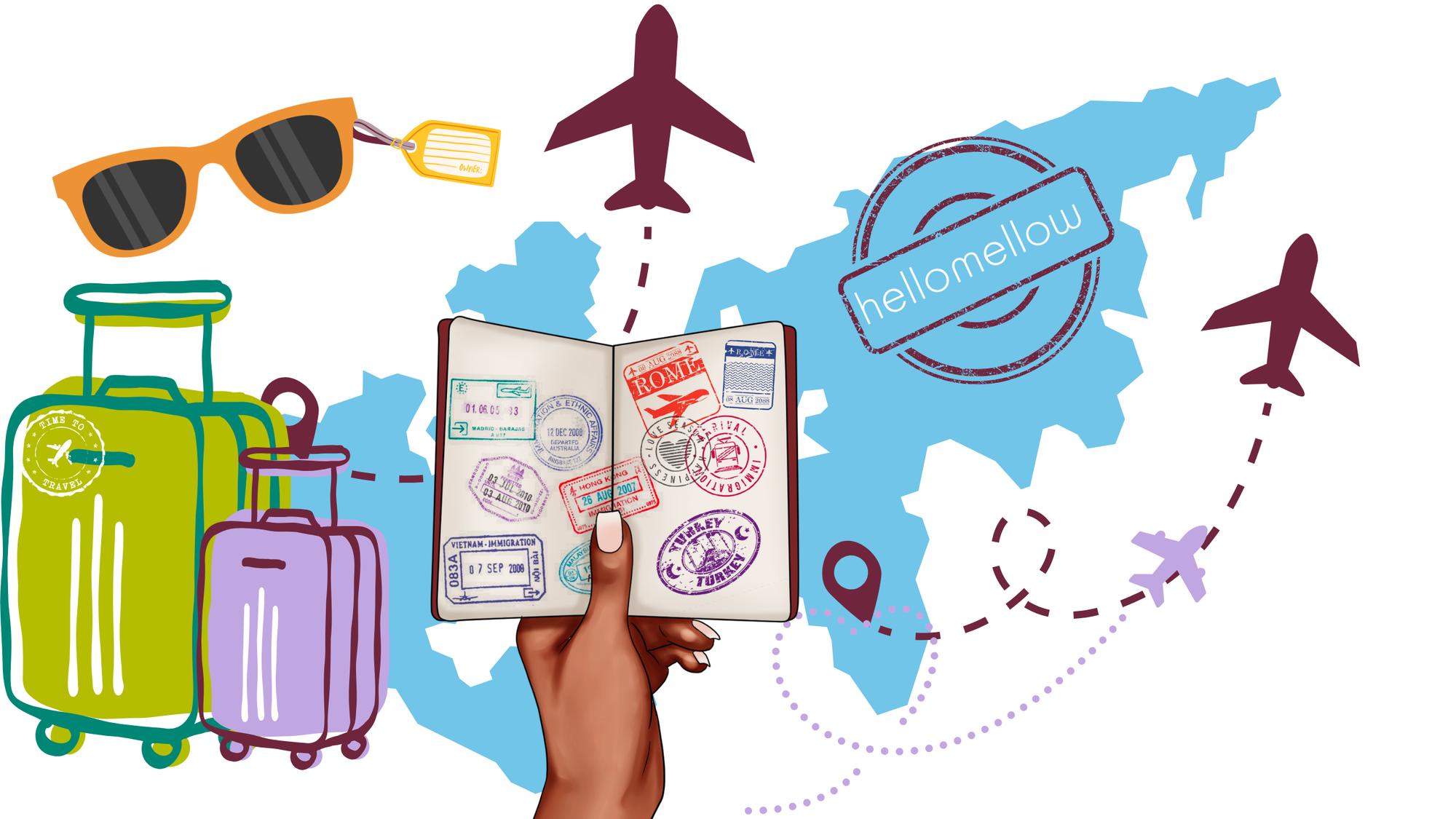 hellomellow vacay vibes lifestyle