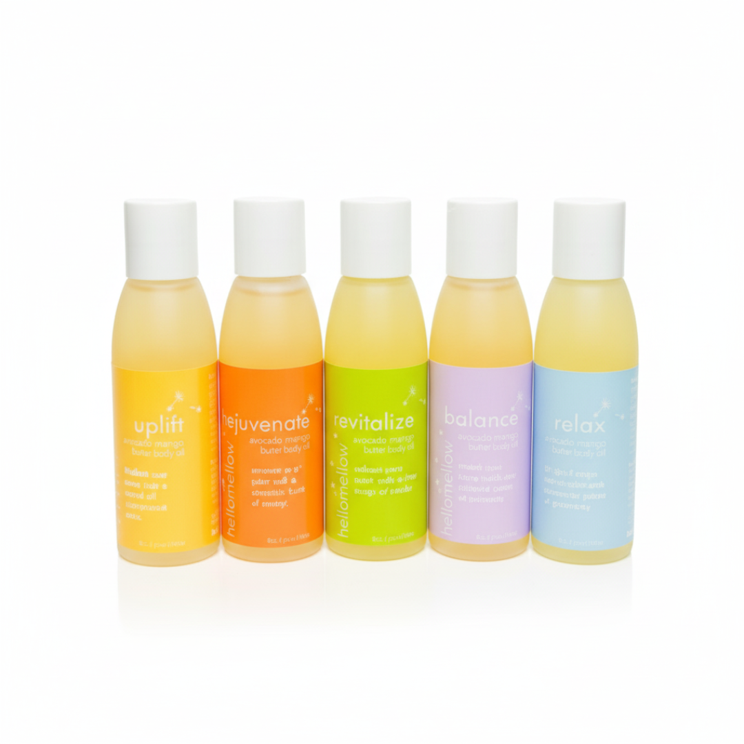 body oil try me set