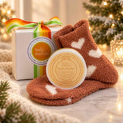 2 oz body butter + cozy socks, view 8