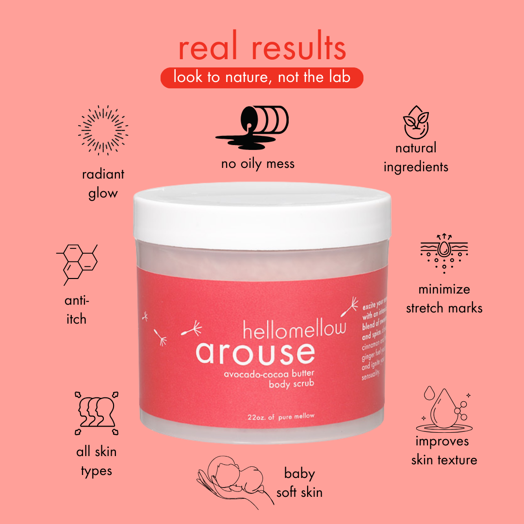 body scrub - arouse LIMITED EDITION