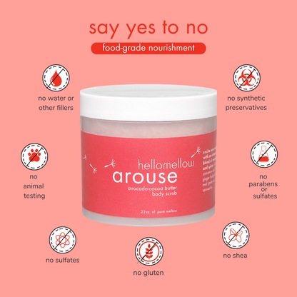 body scrub - arouse LIMITED EDITION