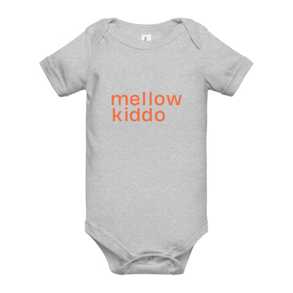 mellow kiddo onesie - white or grey