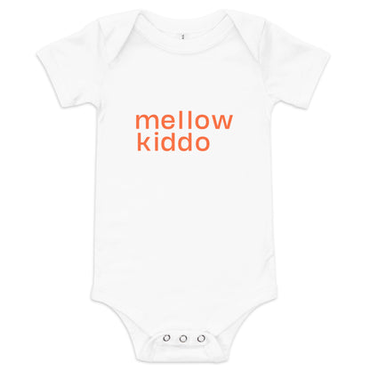 mellow kiddo onesie - white or grey