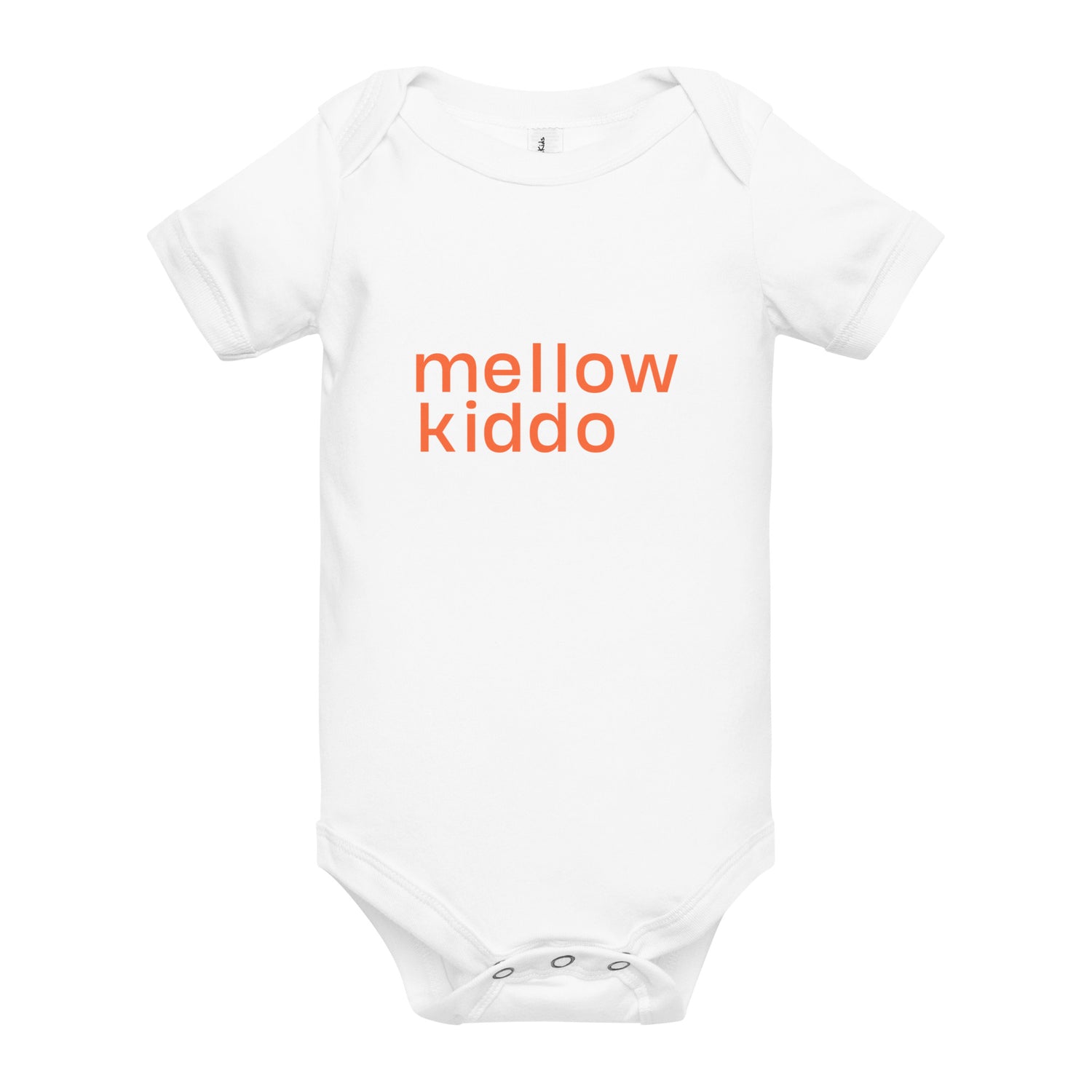 mellow kiddo onesie - white or grey