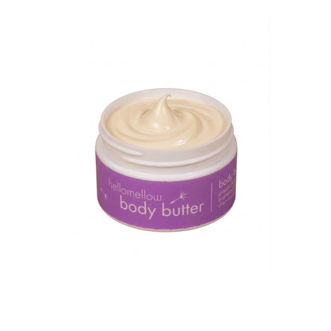 mini avocado and mango body butter in balance aroma with a white background