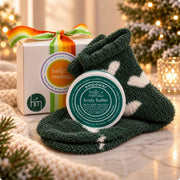 2 oz body butter + cozy socks, view 5