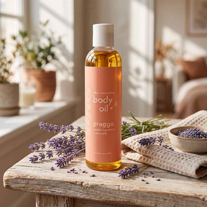 hellomellow preggo body oil 8oz