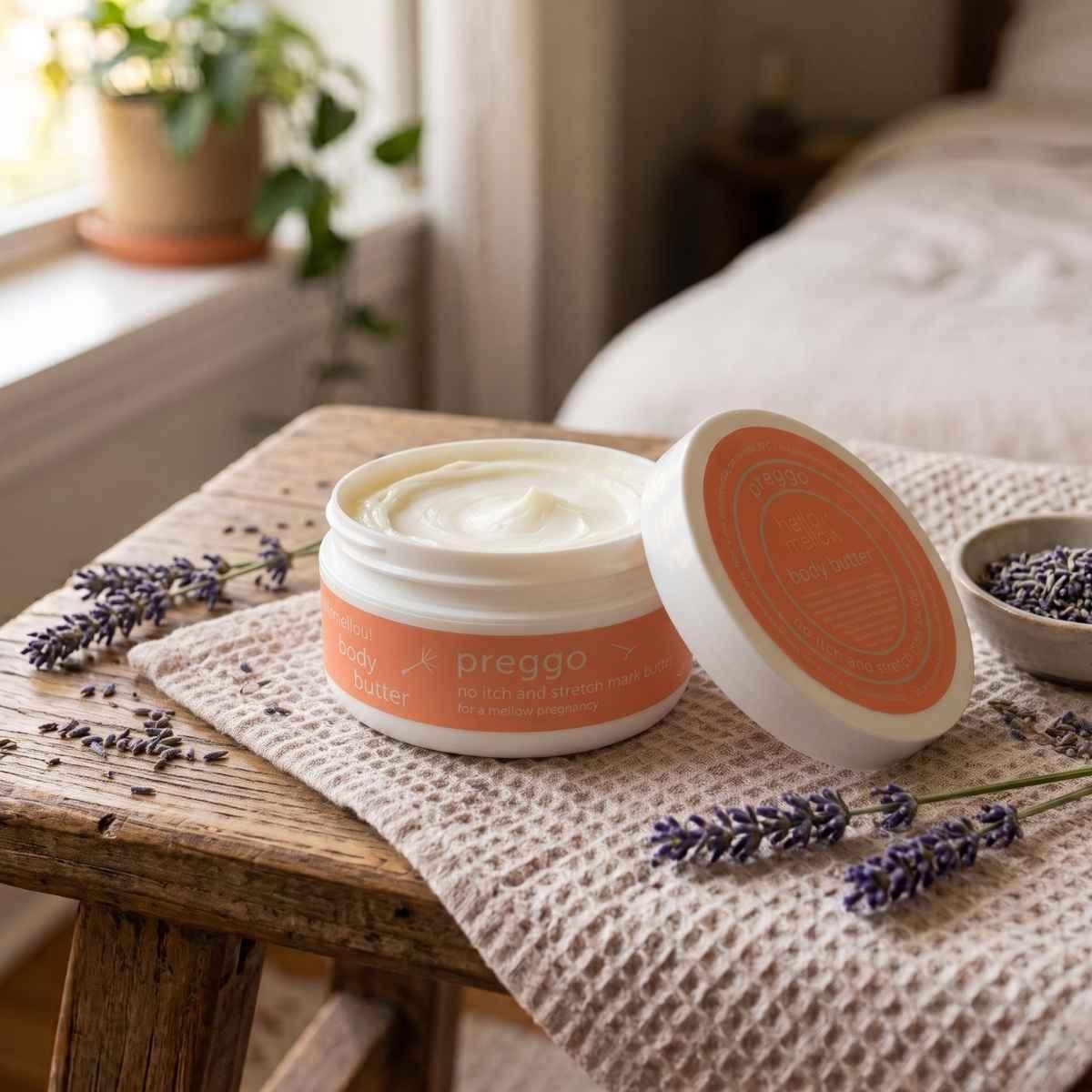 hellomellow preggo no itch and stretch mark butter 2 oz