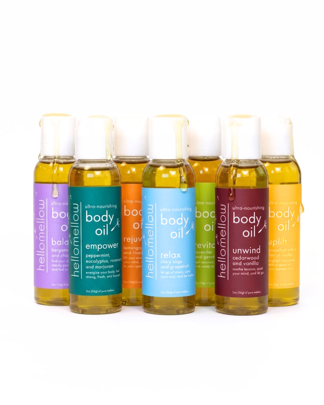 mini body oil for dry skin | daily hydration – hellomellow