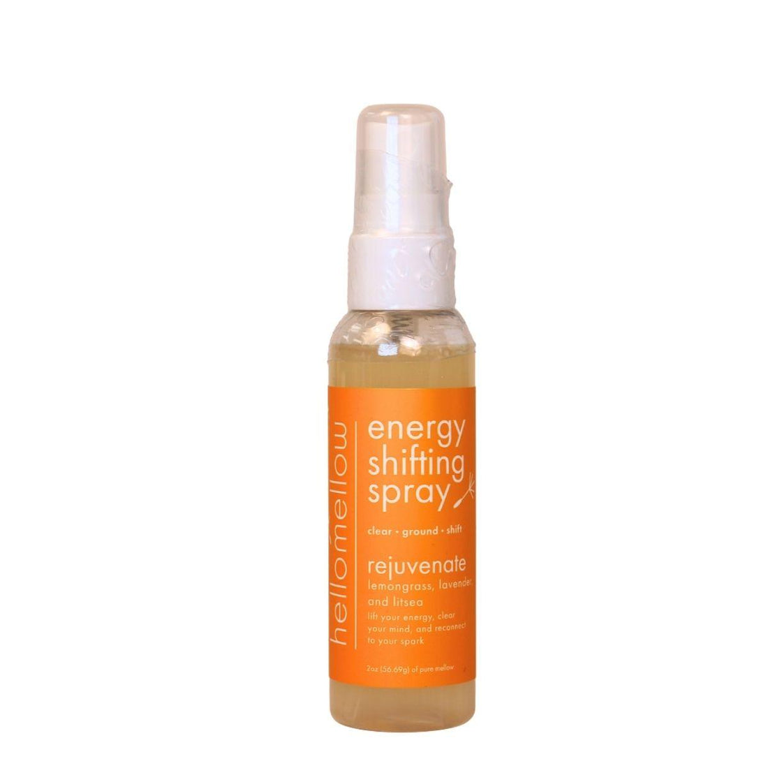 mini energy shifting aromatherapy spray in rejuvenate aroma with a white background