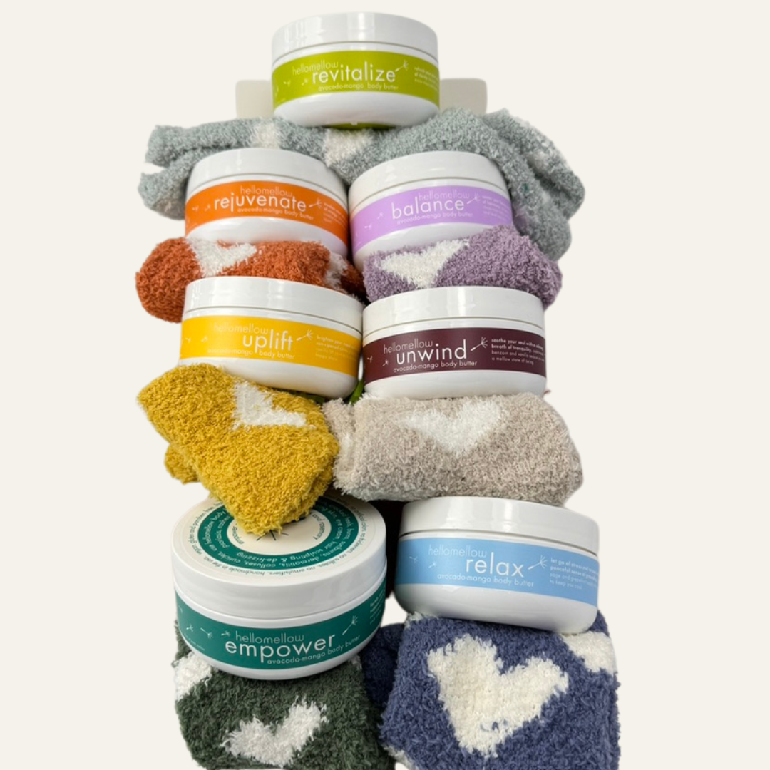 body butter &amp; cozy socks - pick your intention