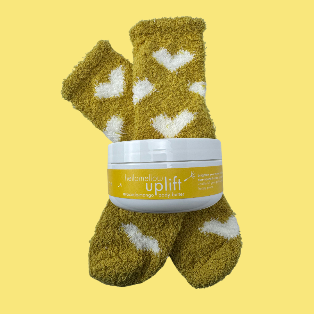 body butter &amp; cozy socks - pick your intention