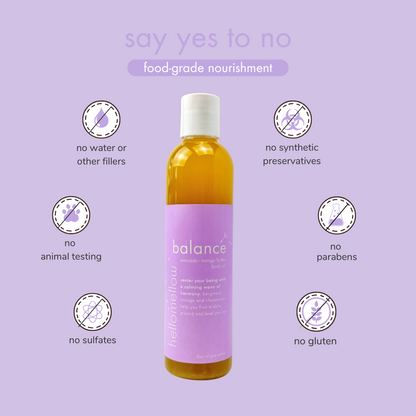 body oil - balance