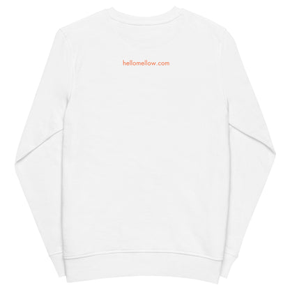 MELLOW MAMA  Organic Sweatshirt Orange