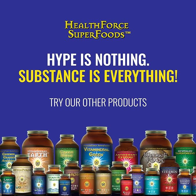 HEALTHFORCE SUPERFOODS Vitamineral Green - Mineral Supplement for Immune &amp; Thyroid Support