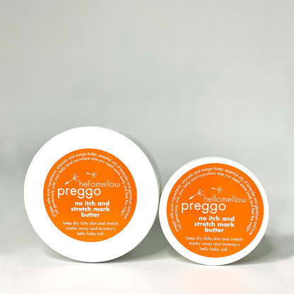 preggo - no itch and stretch mark body butter